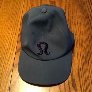 Lululemon Days Shade Ball Cap Logo Hat - Grey Blue